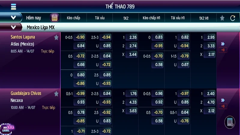 Giới thiệu thông tin về sảnh thể thao 789Club